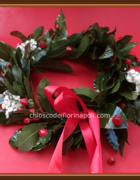 Coroncina laurea bacche nebbiolina.