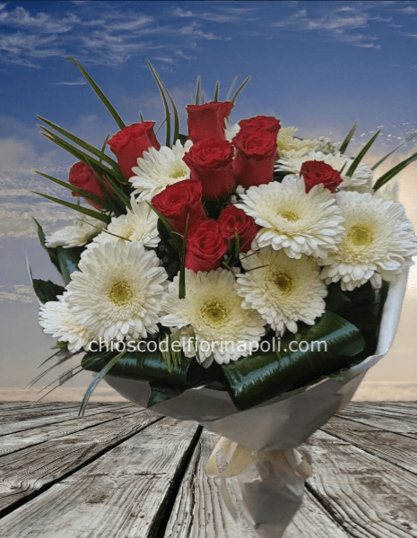 Armonia di Sentimenti Basic 7 rose, 7 gerbere