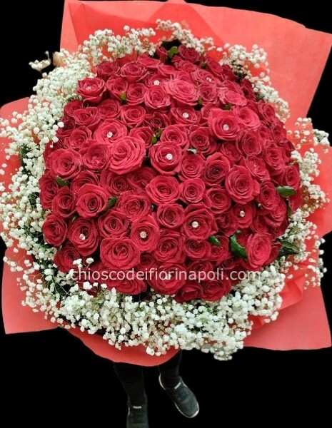 100 rose rosse