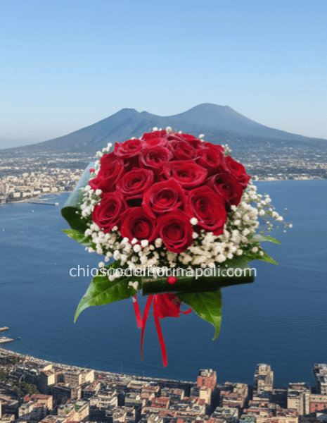 Bouquet rose rosse