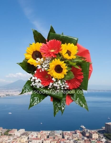 Sole su Napoli