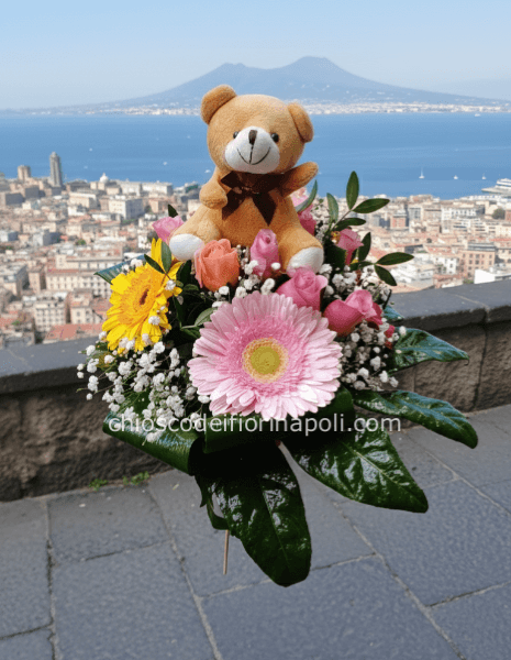 Orsetto in fiore