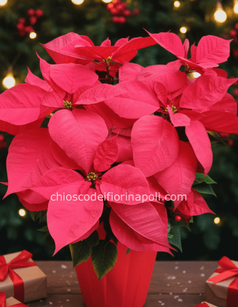 Stella di Natale rossa Media