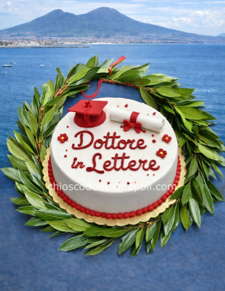 Corona d’Alloro per Torta di Laurea