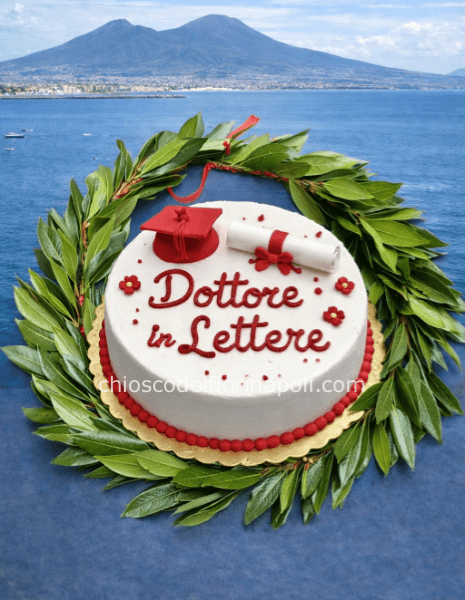 Corona d’Alloro per Torta di Laurea