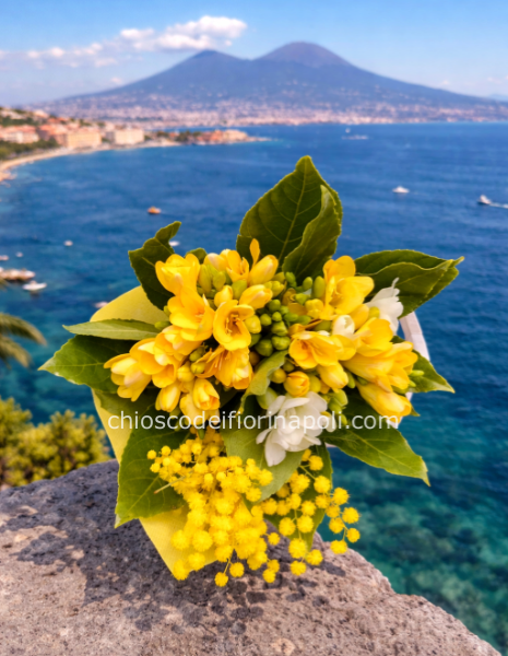 Bouquet fresie mimise
